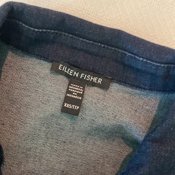 Eileen fisher denim jacket size Small - Picture 2 of 2